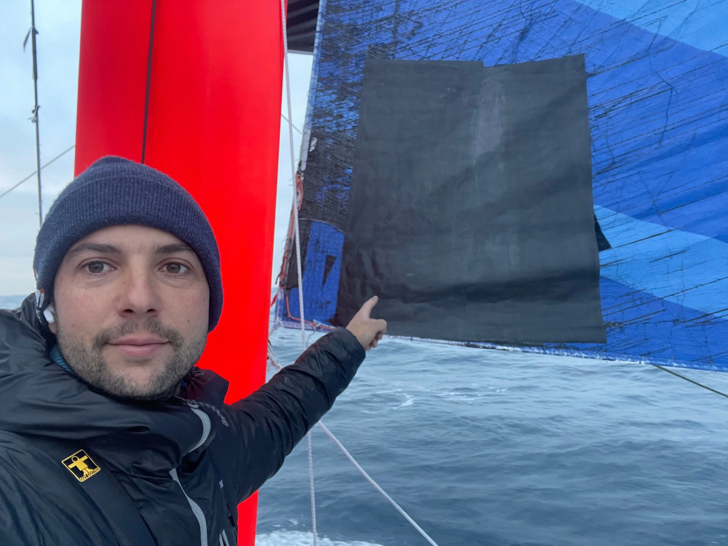 J50 - Deux voiles en moins !