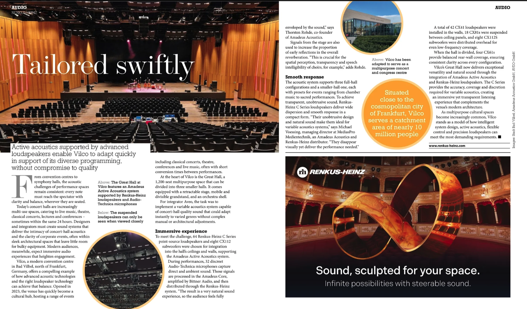 AMADEUS ACOUSTICS IN AUDITORIA ANNUAL SHOWCASE 2026