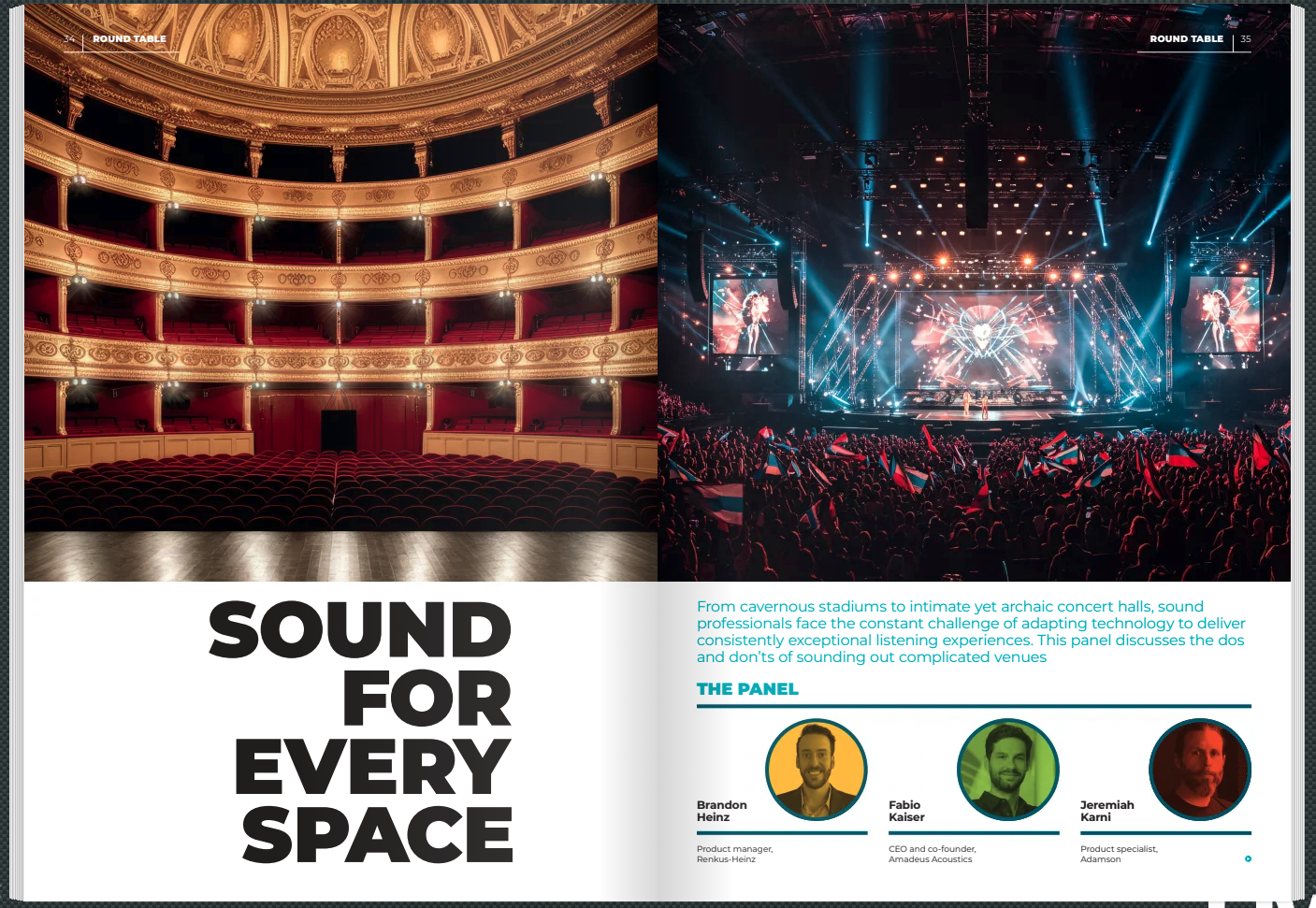 SOUND FOR EVERY SPACE: LIVE MAGAZINE ROUNDTABLE