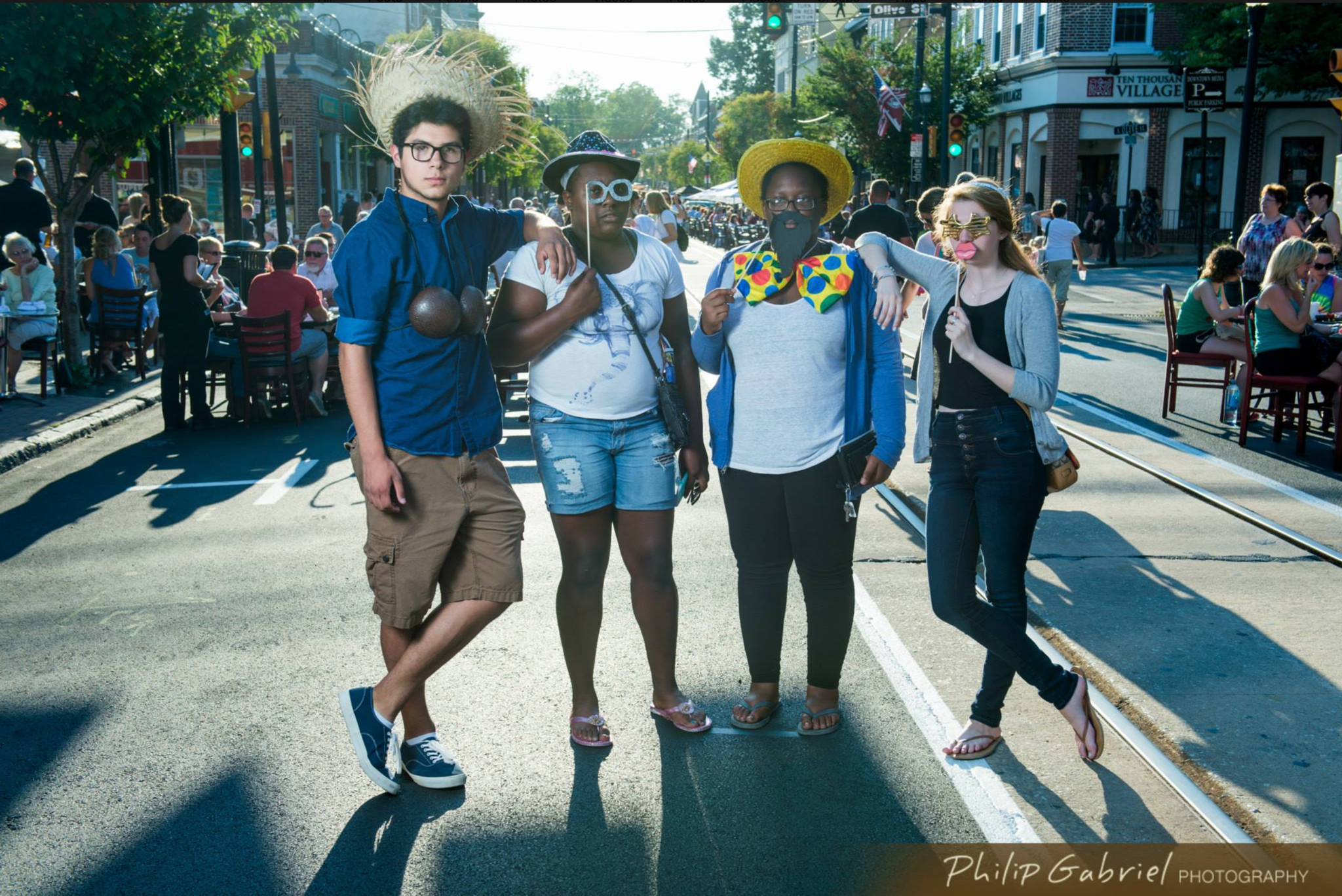  This tent was used purely for brand marketing, and was mostly used during an event that my town puts on every Wednesday in the summer, Dining Under the Stars. The town shuts down our main street, and the restaurants take tables and place them on the