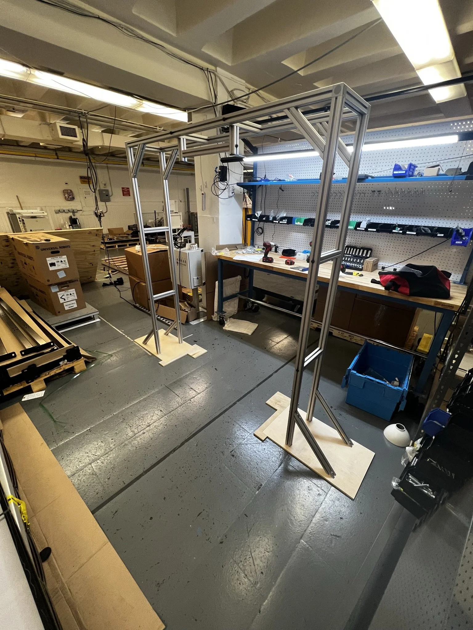 Industrial Arm Camera Trellis