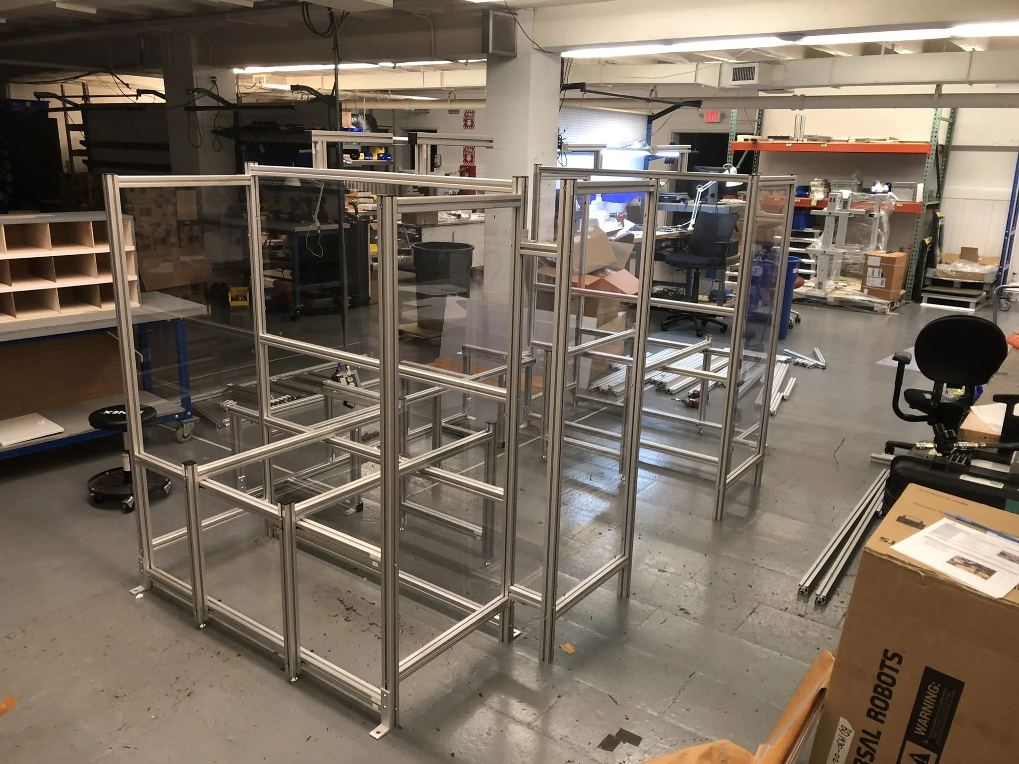 Workcell 1 Test Fit Stage