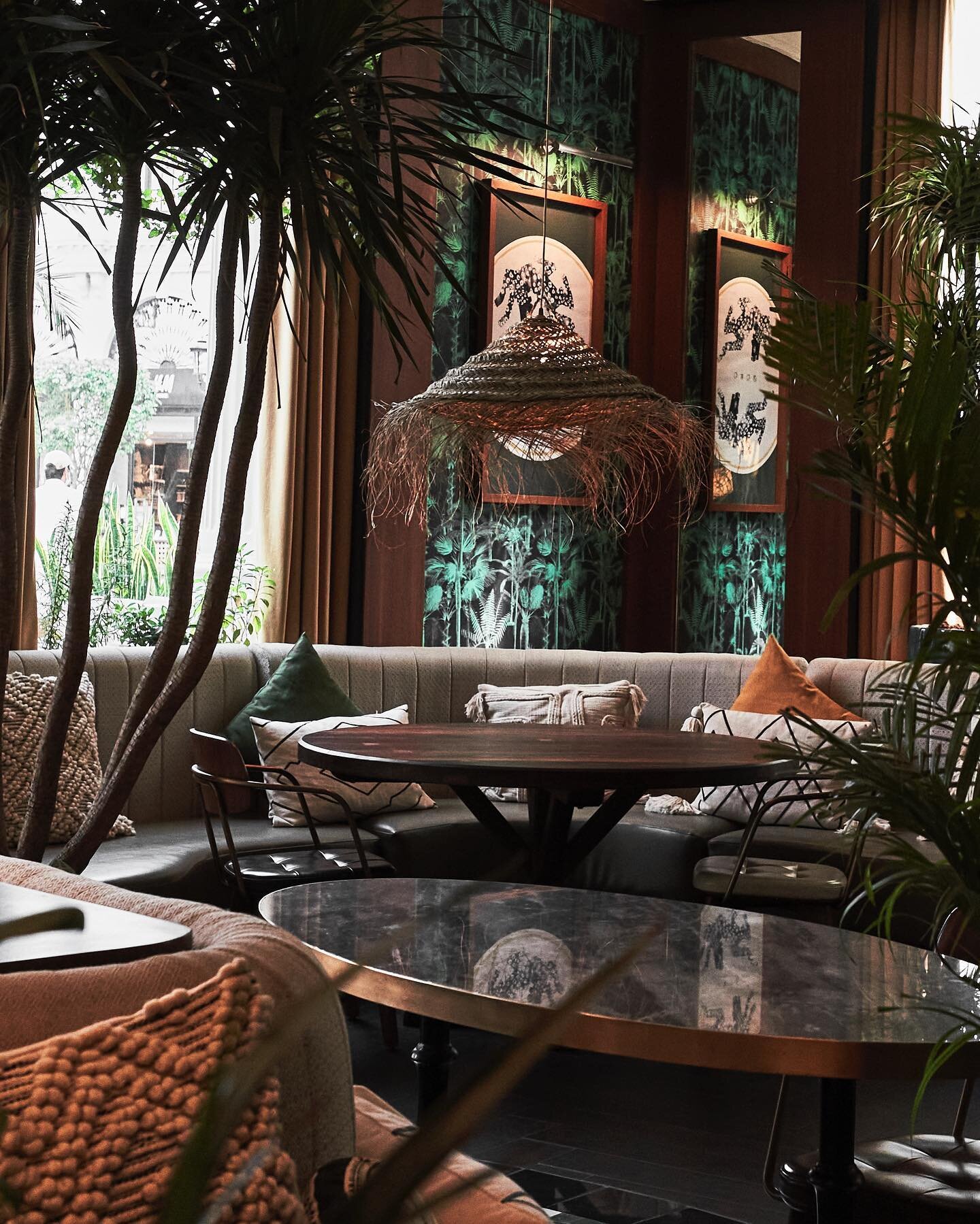 Lush mana 🌱 
#kuwaitphoto #interiordesign #restaurant #restaurantdesign