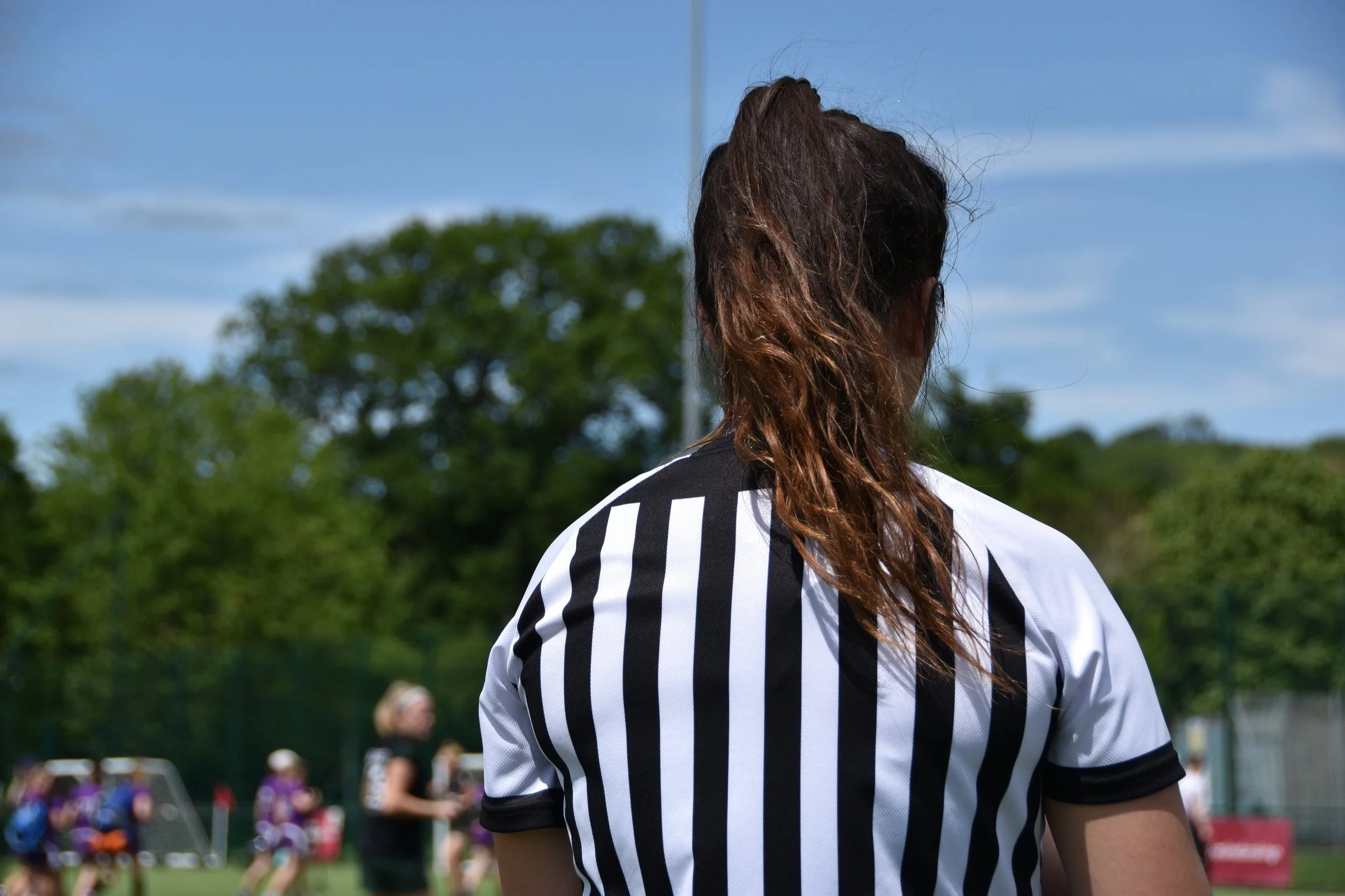  Umpire at the 2022 National Schools Lacrosse Championships 