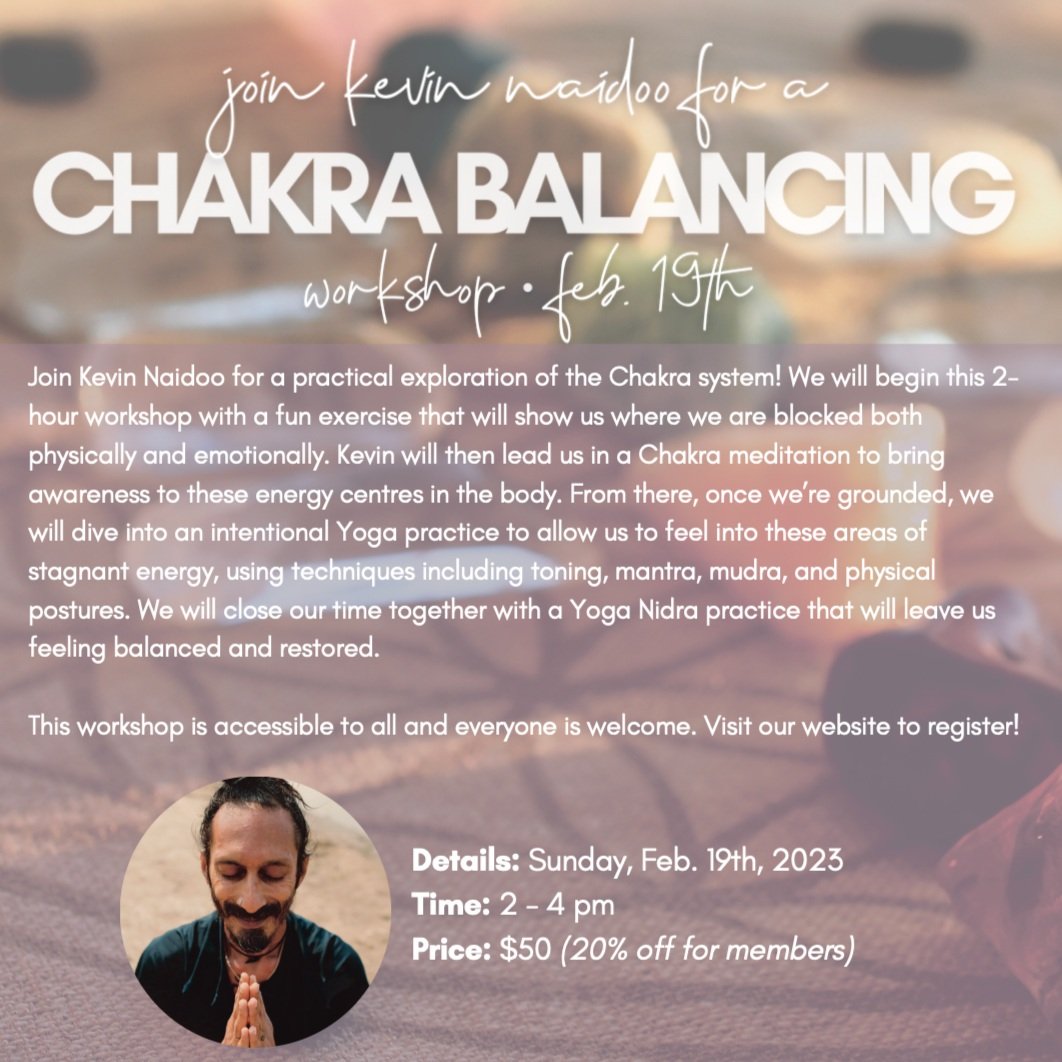 Chakra Balancing Workshop @ Yoga Grace