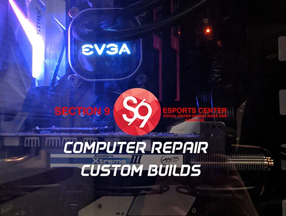 Picture above-Custom built PC by S9 tech.