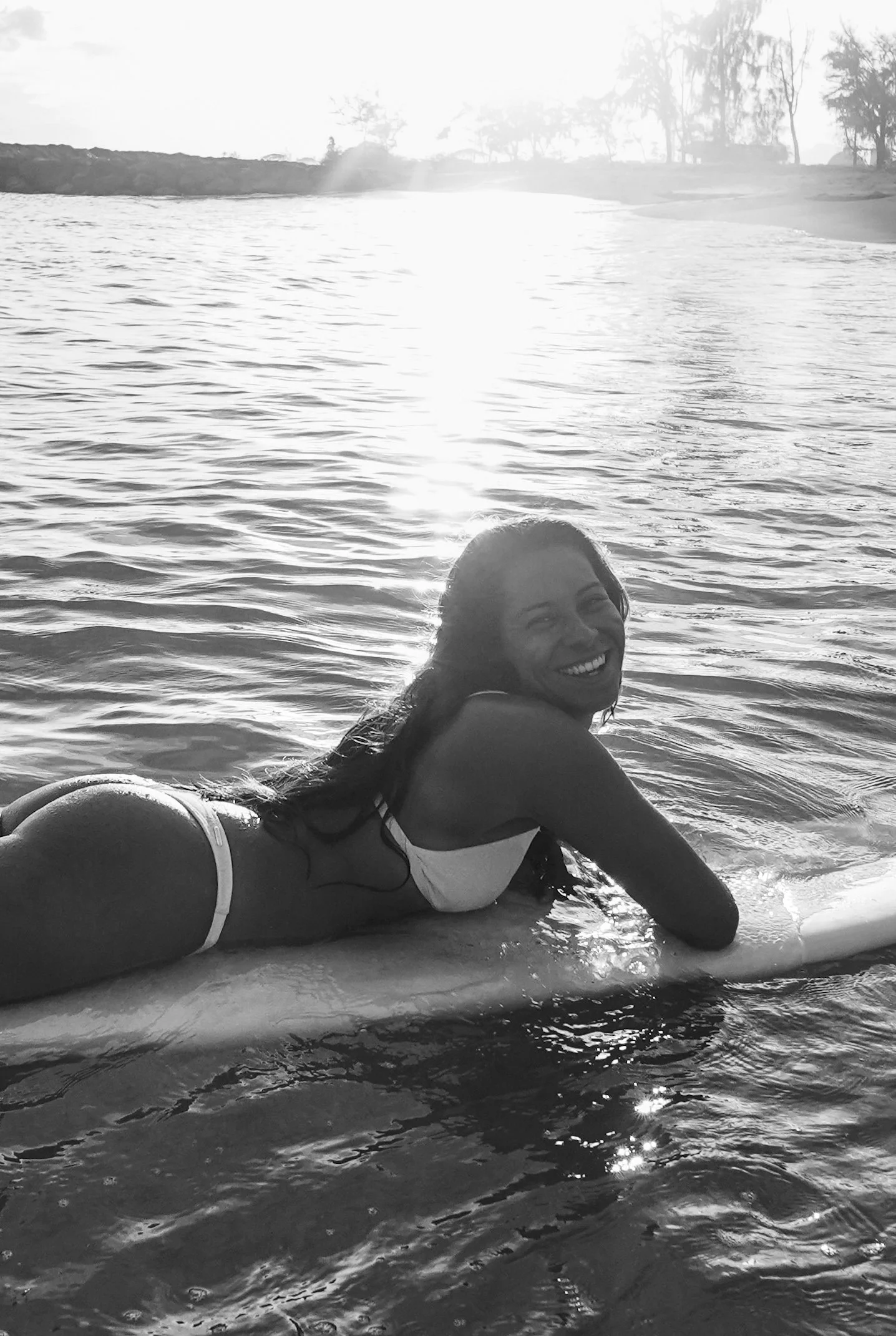  Karina Surf Session in Oahu 