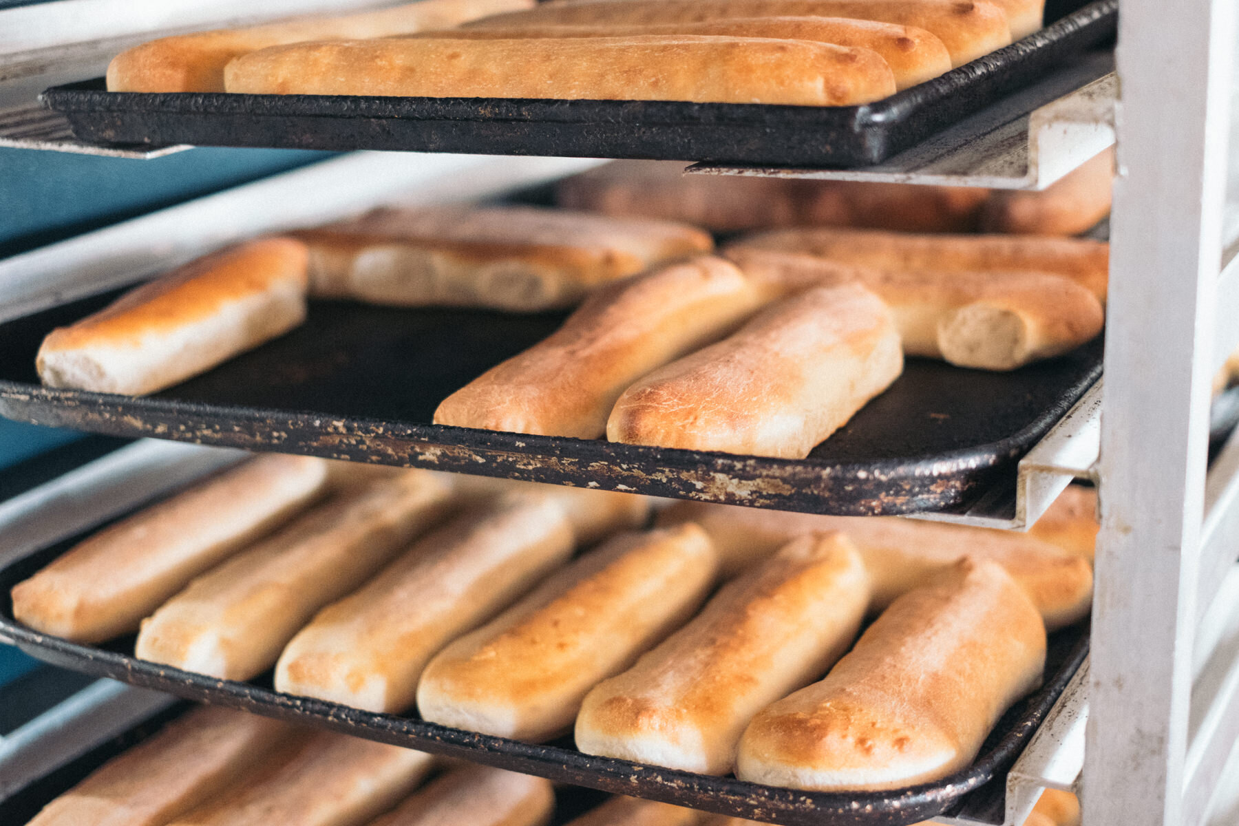   We bake our bread fresh, homemade, everyday.  