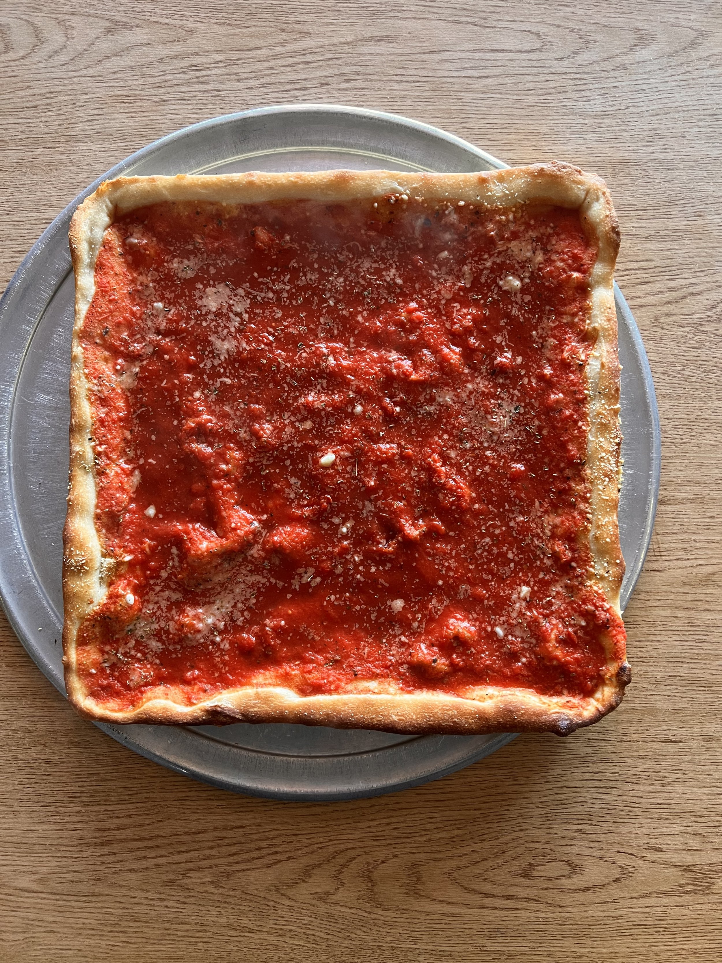   Nonna Tomato Pie   If you love our pizza sauce, you should try our Nonna Tomato Pie 