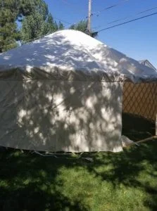Voila! A Yurt!