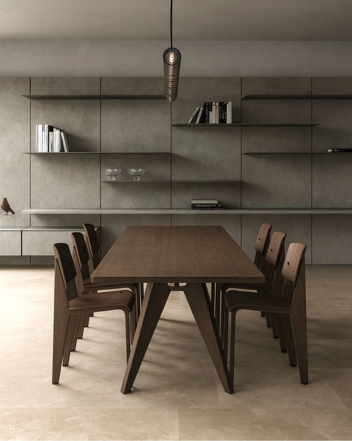 Interi&eacute;r sme navrhli pre mlad&yacute; p&aacute;r, ktor&yacute; si k&uacute;pil byt v architektonicky v&yacute;raznej novostavbe. Re&scaron;pekt k samotnej stavbe bol pre n&aacute;s kľ&uacute;čov&yacute;, preto sme materi&aacute;ly aj proporcie