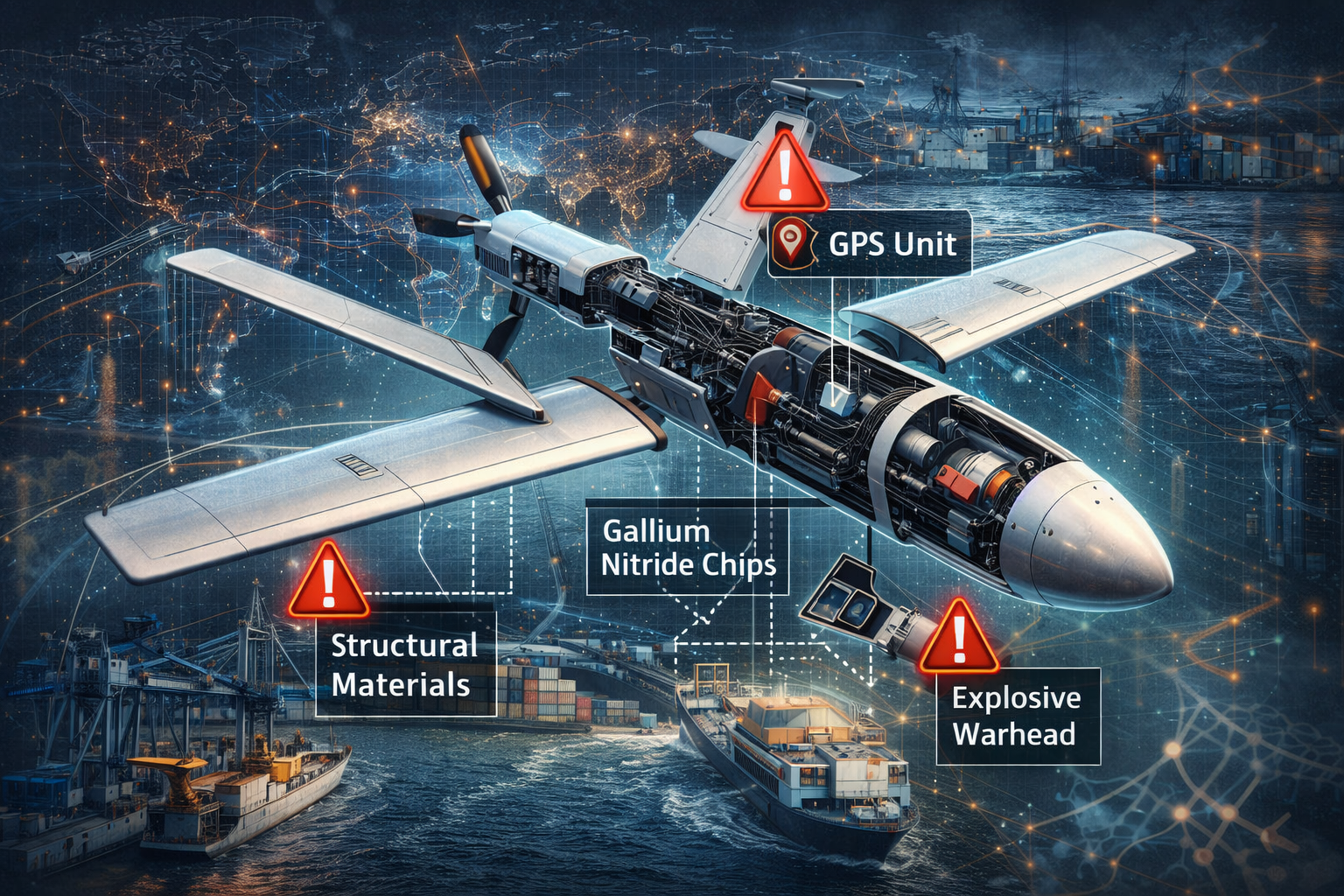 U.S. Military and Intelligence Agencies Turn to Supply Chain Mapping in Effort to Degrade Iran's Drone Production Capacity — i2 Group - April 2, 2026