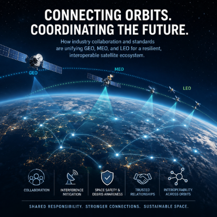 Multi-Orbit Satellite Architectures Force the Industry Toward Shared Operational Governance — August 26, 2026