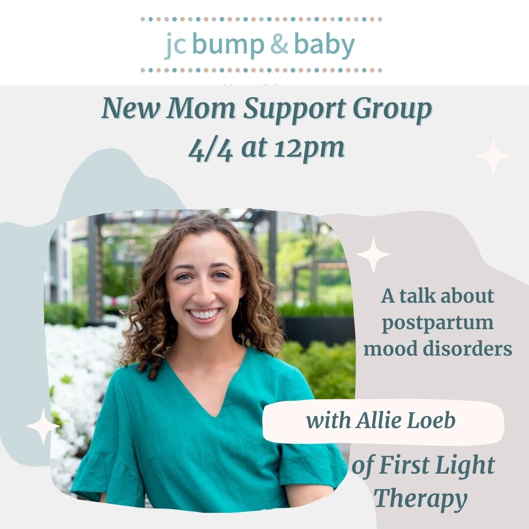 Join us for chat with Allie Loeb this week at the New Moms Support Group. She will share her expertise and guidance about what is the best support for you and your new family. &quot;We all need support as you and your family grow&quot;.

Join us Apri