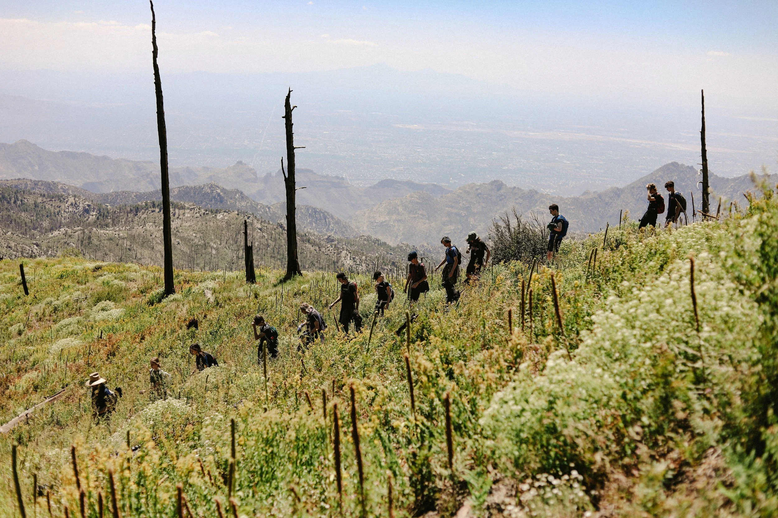CoEd Travel Team Hike