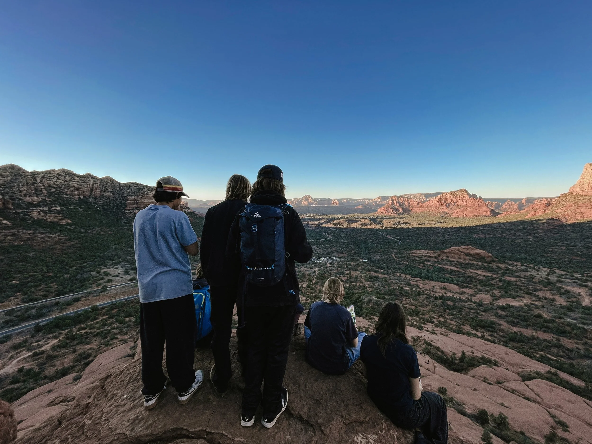Travel Team Sedona Camping Trip