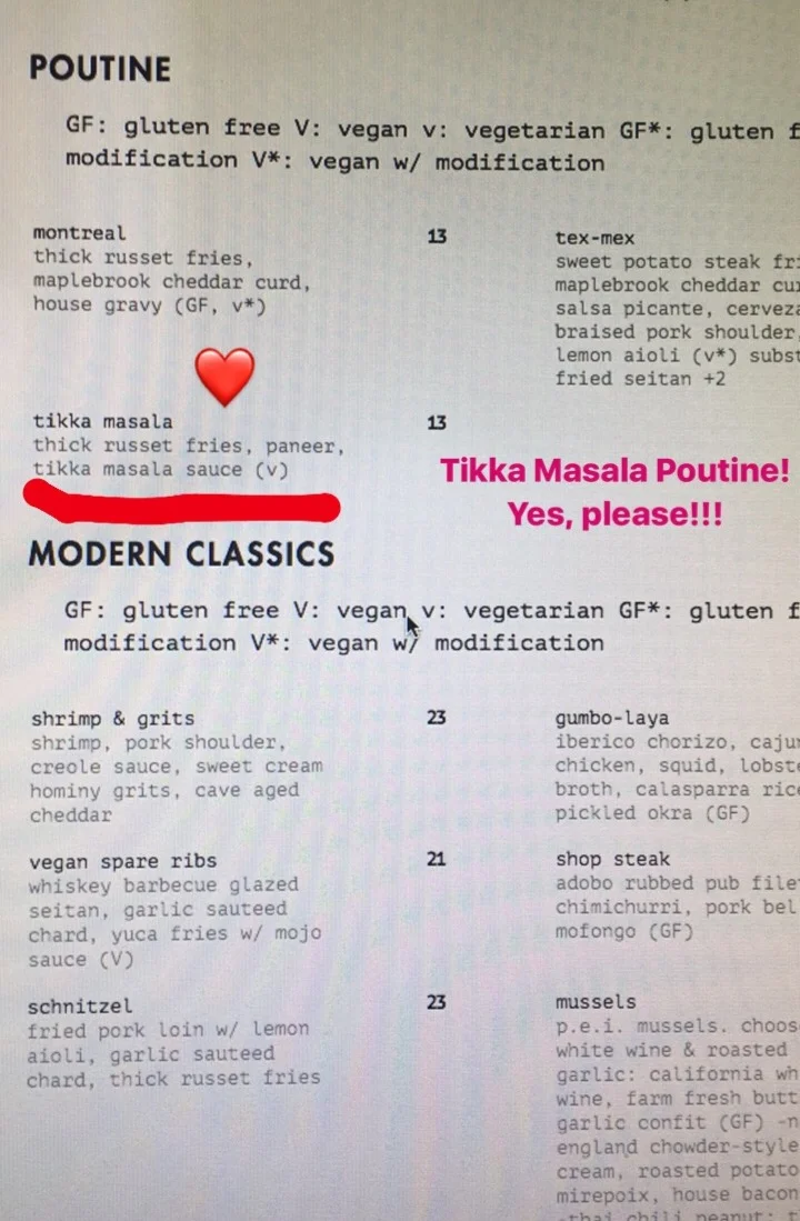 Tikka Masala Poutine