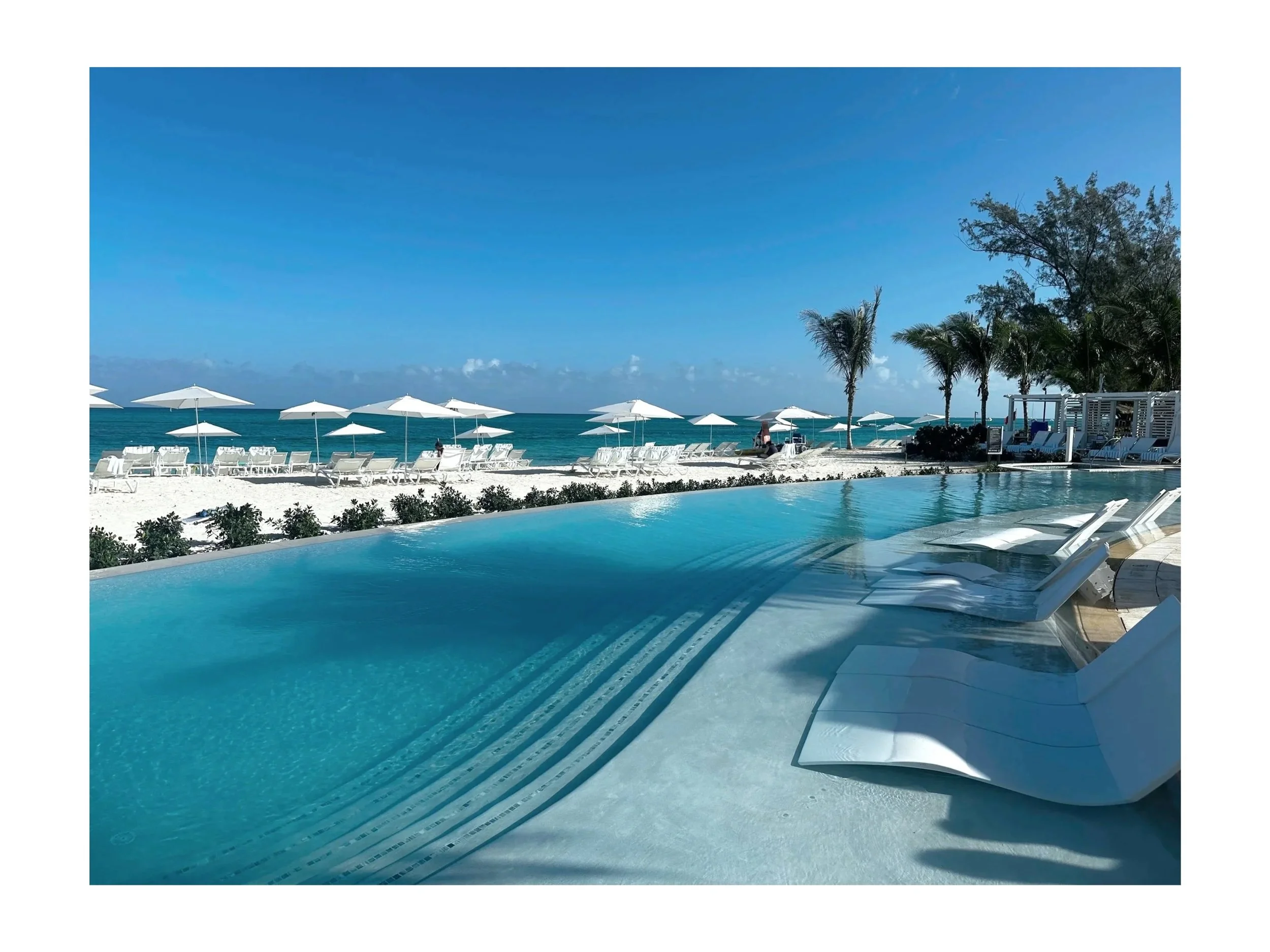 Beaches Turks and Caicos Treasure Beach Village infinity pool
