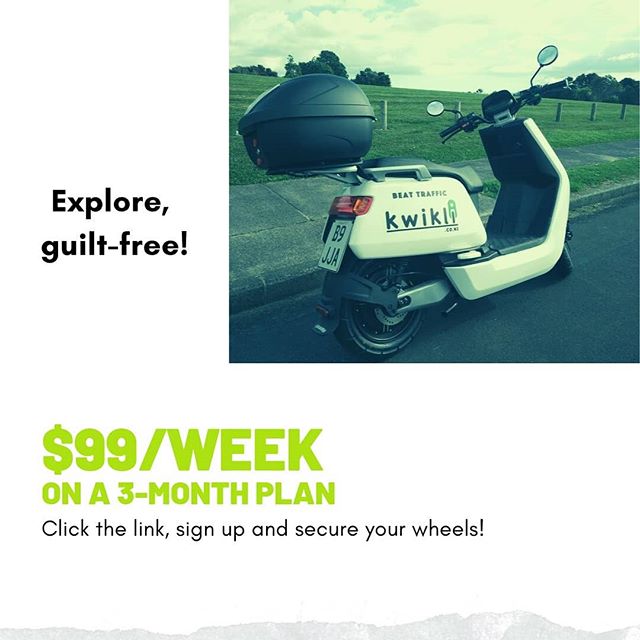 Summer is just around the corner, but you don't have to worry about being stuck in traffic in order to explore your favourite city!
Sign up for a Kwikli rental for more freedom, more time, and a happier planet :)