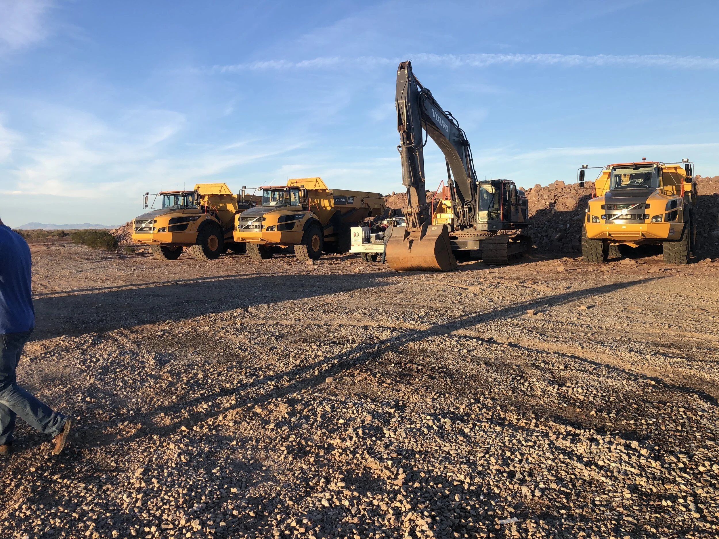 Colorado River Wash Fan Sediment and Rock Removal. AZ, CA, NV