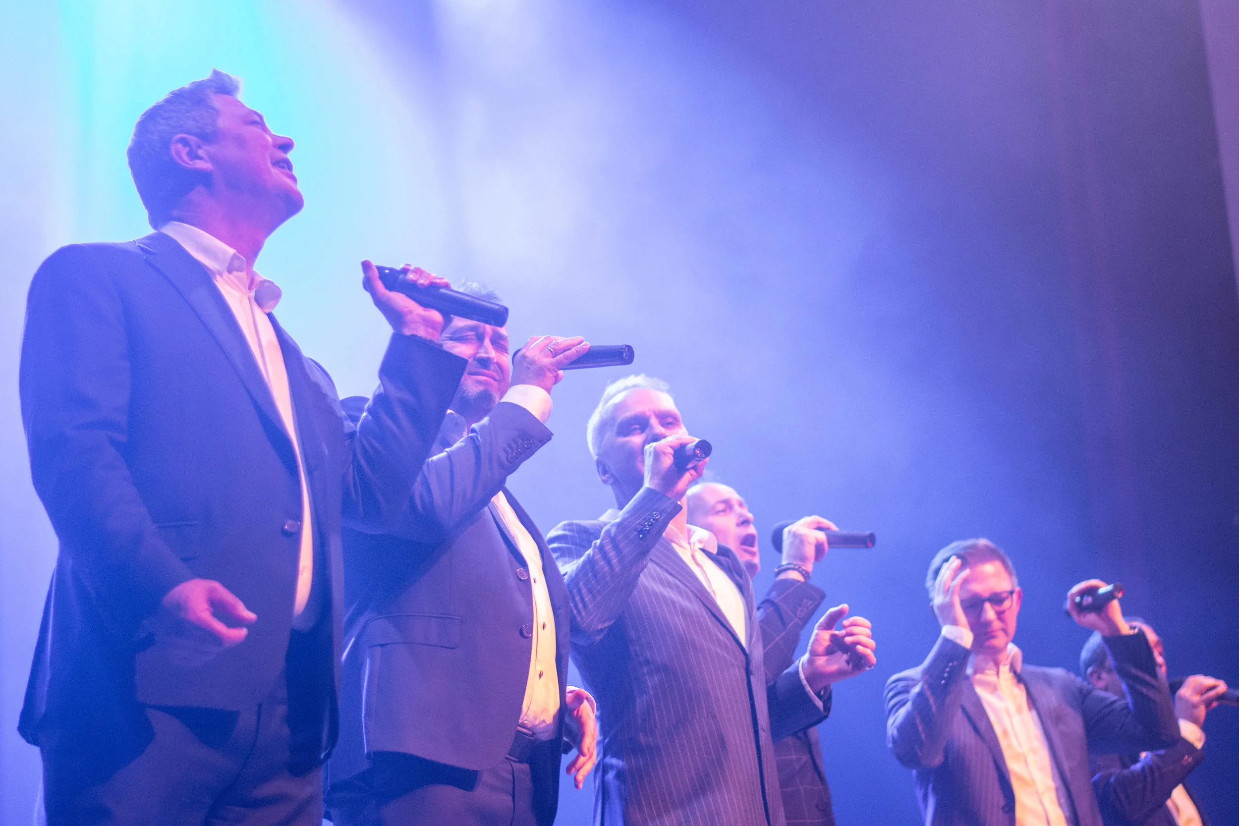 Acapella groep bij Night of the scum editie 2019 @De Roma