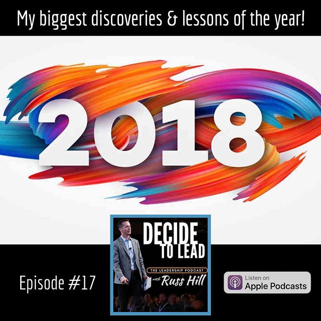 Final podcast episode of 2019! Best book, apps, devices, leadership trends, etc of 2018 all packed into 30 min. Link to latest show in my bio