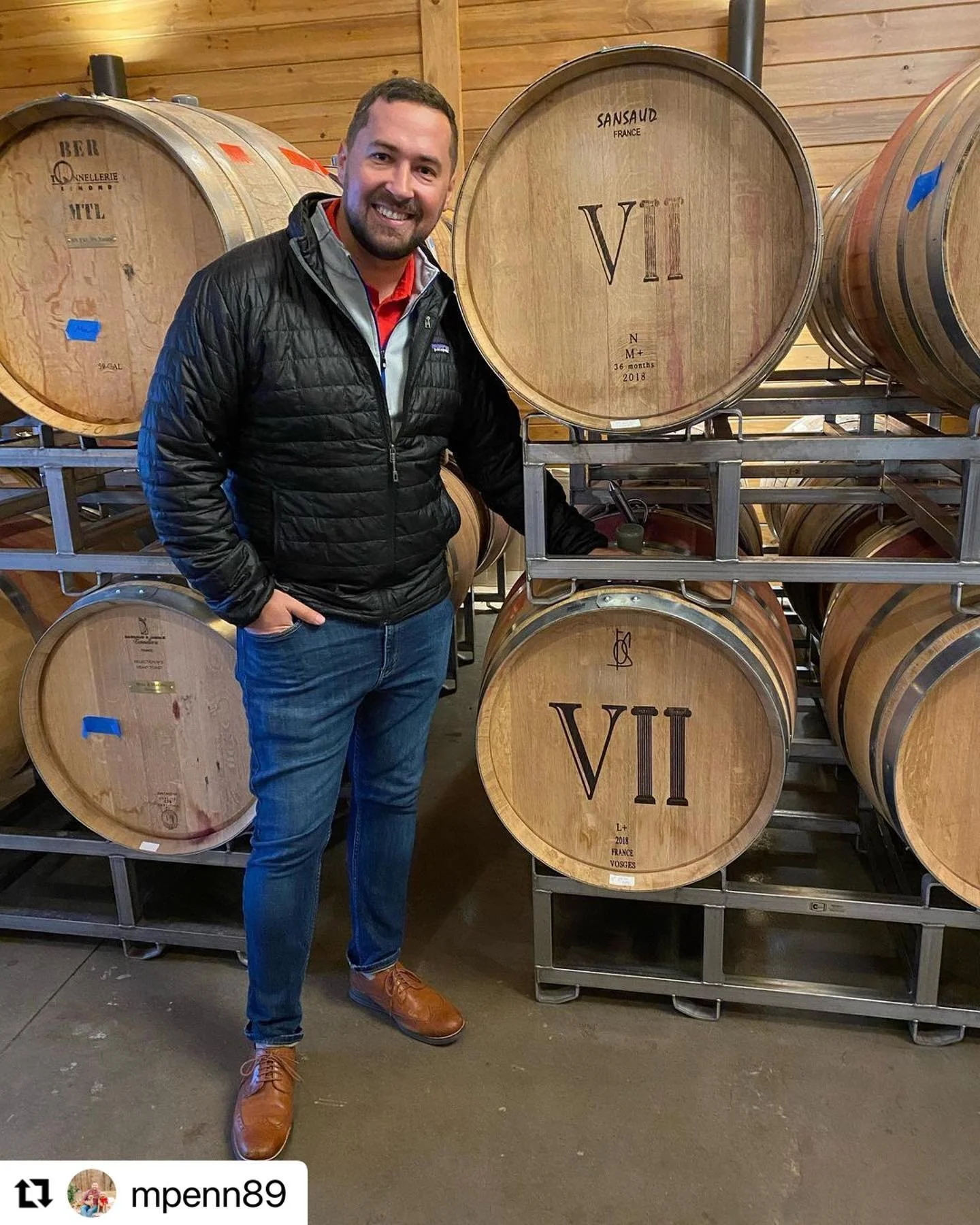 #Repost @mpenn89 with @use.repost
・・・The plaque has been made and our barrel has been selected! We will sample PV from our barrel twice a year over four years, spanning two batches. #tonnelleriedusudouest #petitverdot

We hope you like the results of