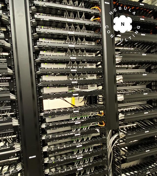Cisco 3850 stacks powering hundreds of smart overhead LED office lights 💡