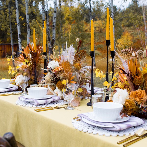 Fall Natural Tablescape