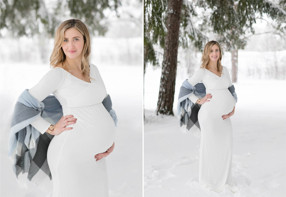 Winter Maternity Session | Morgan Bress Photography