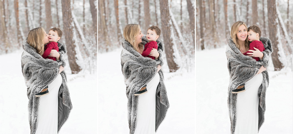 Winter Maternity Session | Morgan Bress Photography