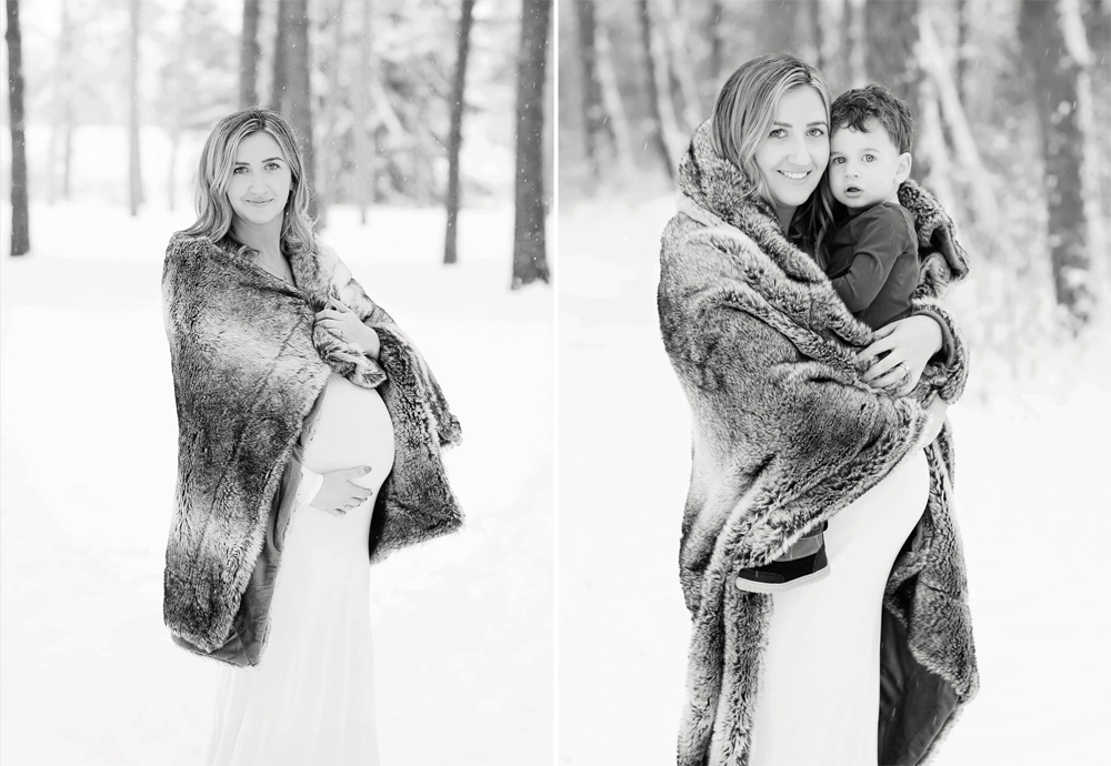 Winter Maternity Session | Morgan Bress Photography