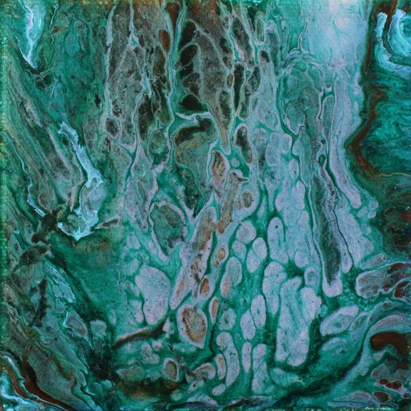 2017 4" x 4", Acrylic on Canvas