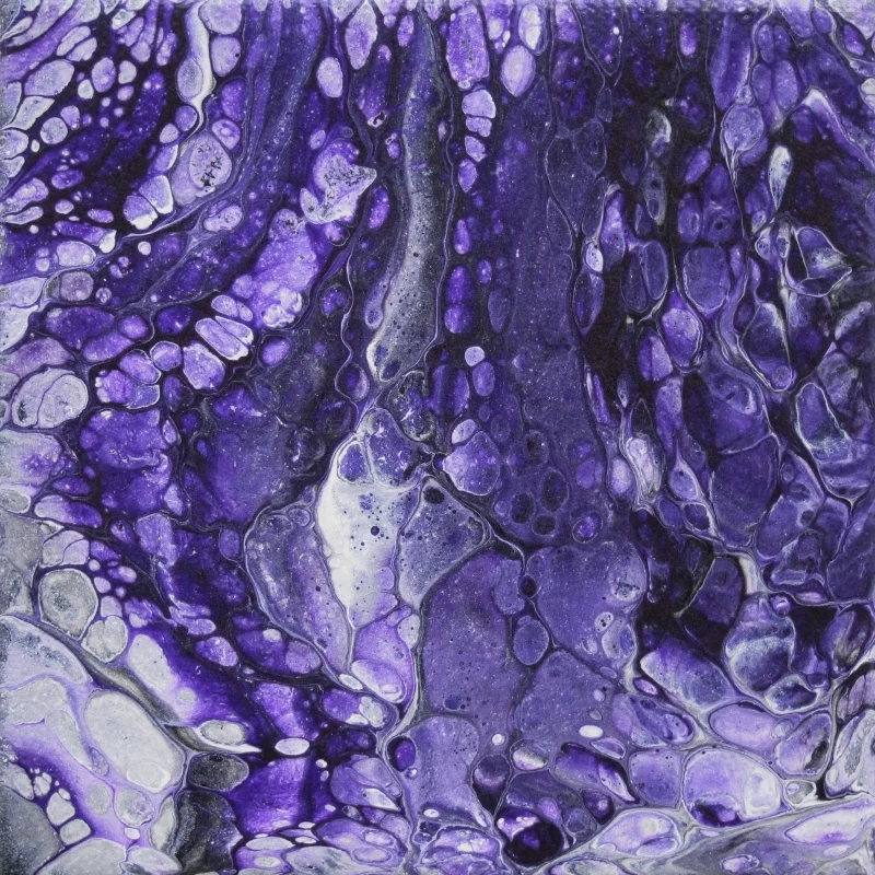 2017 4" x 4", Acrylic on Canvas