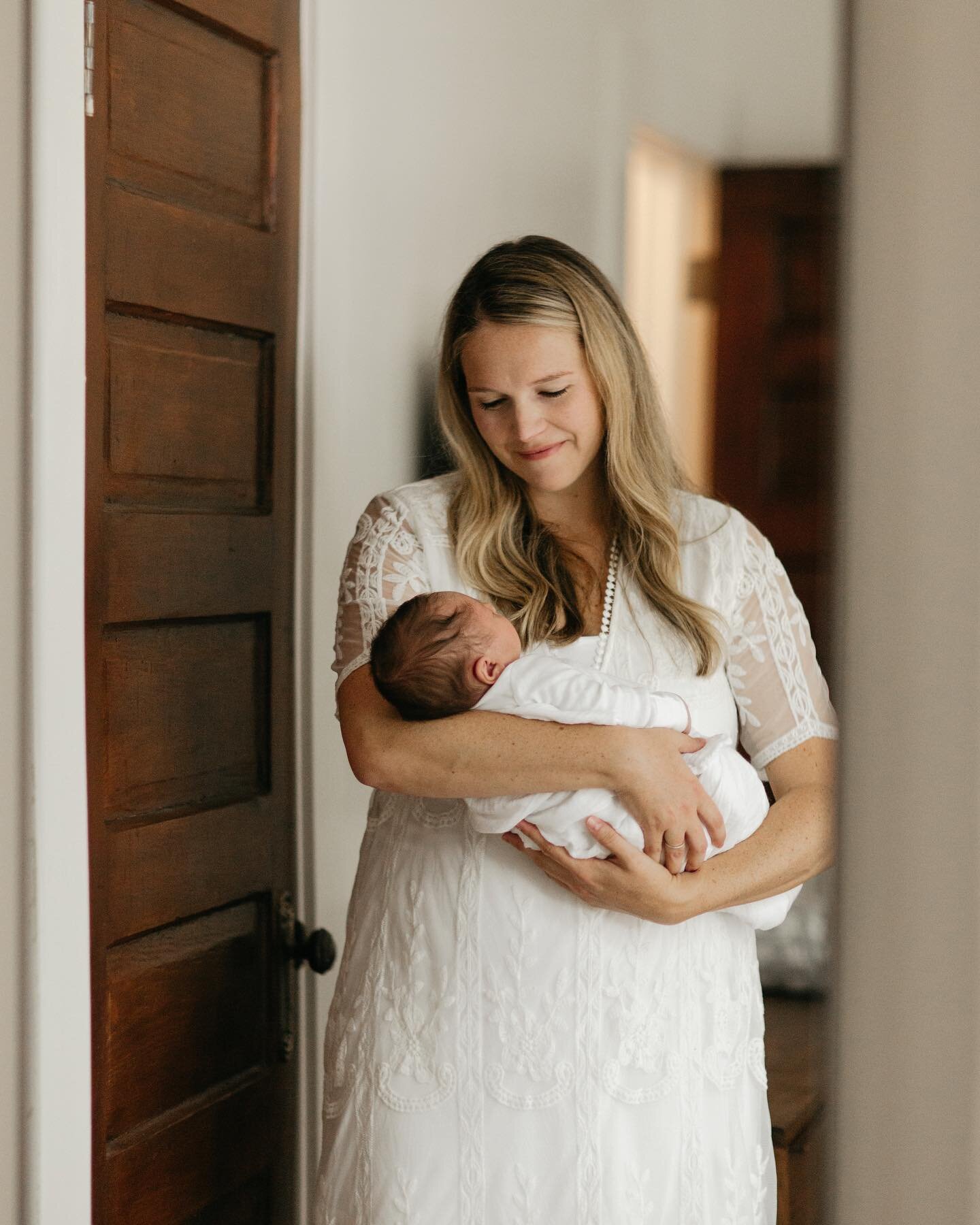 Loved this newborn session with the sweetest family in their historic atlanta home - so much charm + character all around