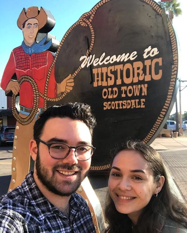 Missing sunny warm Arizona on this freezing first day of school 😭 @coolhand_lo