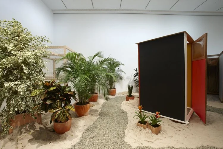 Hélio Oiticica's Tropicália installation. Credit: M useo Nacional Centro de Arte Reina Sofía