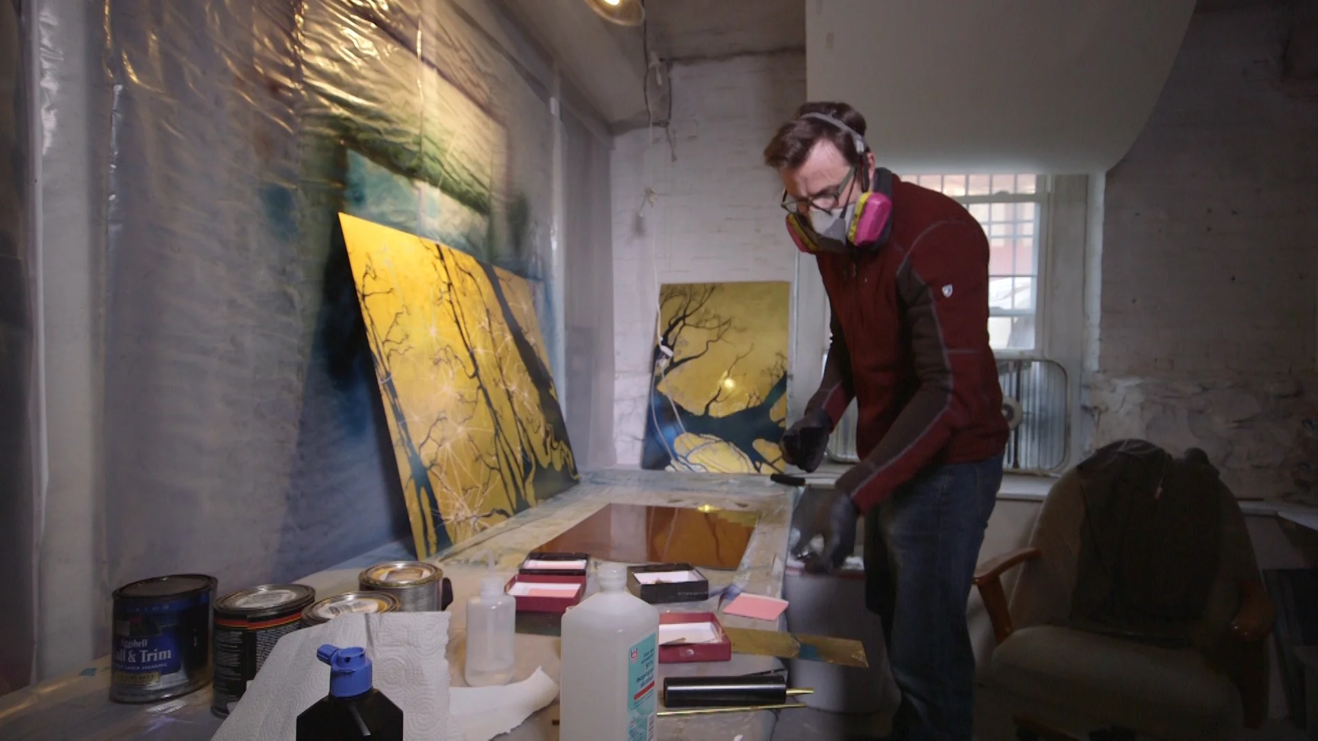 Gren Dunn working in his studio.jpg
