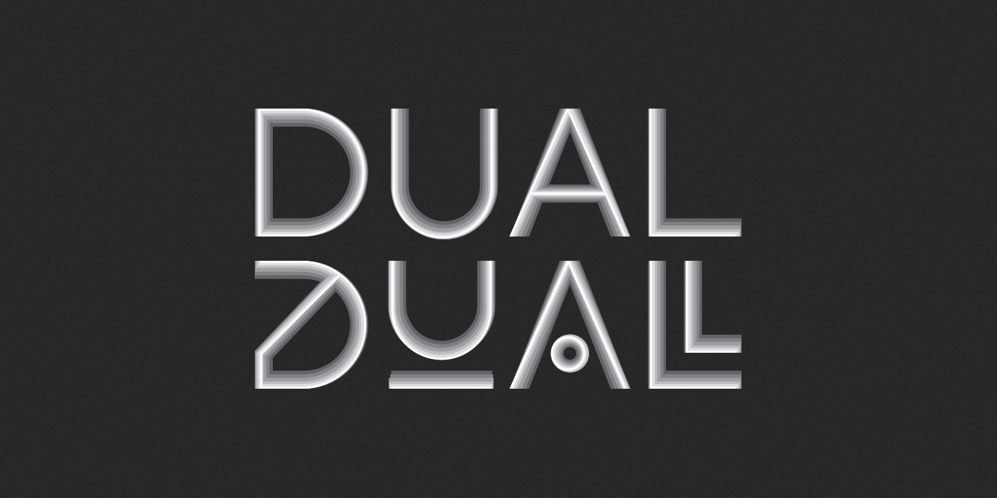 Dual typeface — Charles Daoud