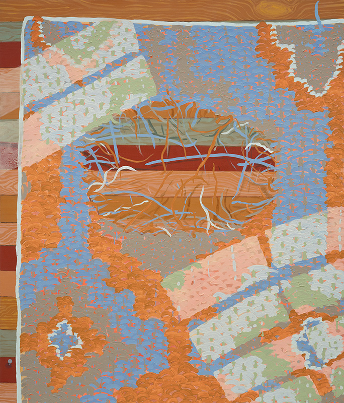 Untitled , oil on canvas, 44.5 x 52 inches, 2015