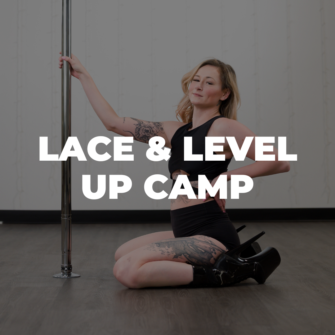 Lace &amp; Level Up Heels Camp