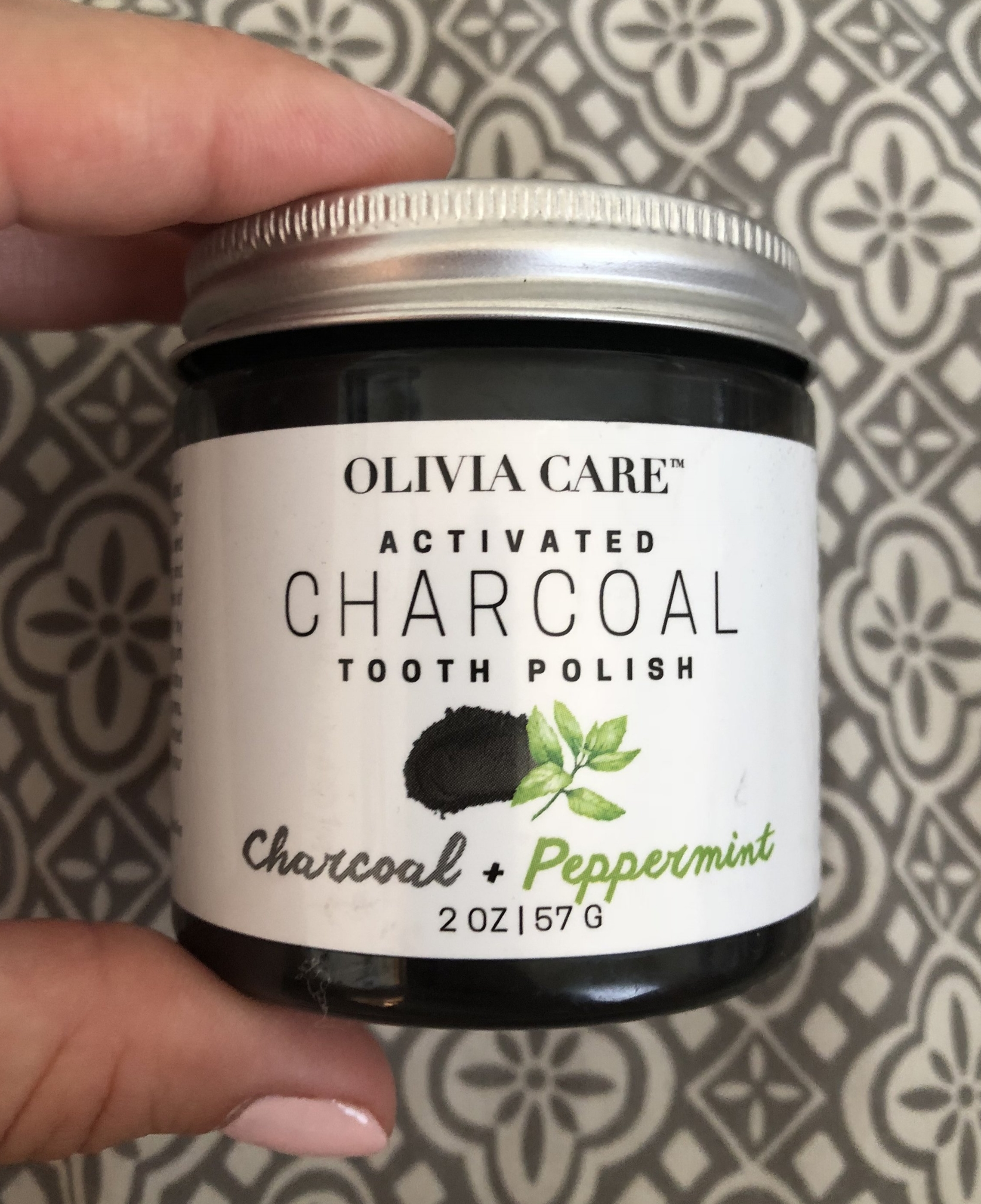 This was my first buy. Once I was informed that they carried it, I walked right in and bought it. Activated charcoal powder with peppermint flavoring.&nbsp;