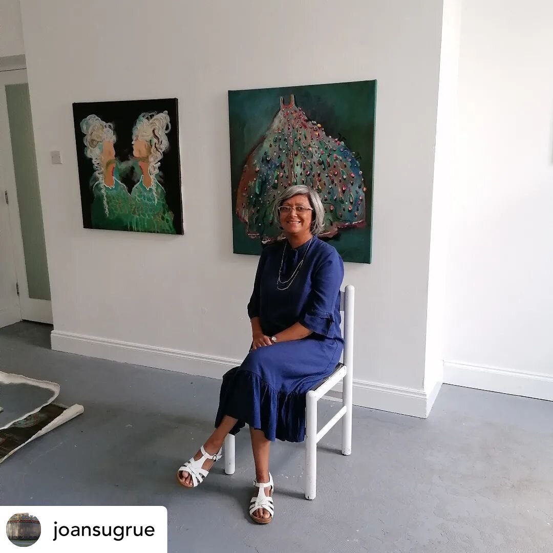 Joan Sugrue- Week 3 #summerweeklyshowcase
Reposted from @joansugrue &bull; So delighted today to be able to have a studio visit @engageartstudios with the brilliant @bharti.parmar.studio as part of the #summerweeklyshowcase
#engageartstudios
#engages