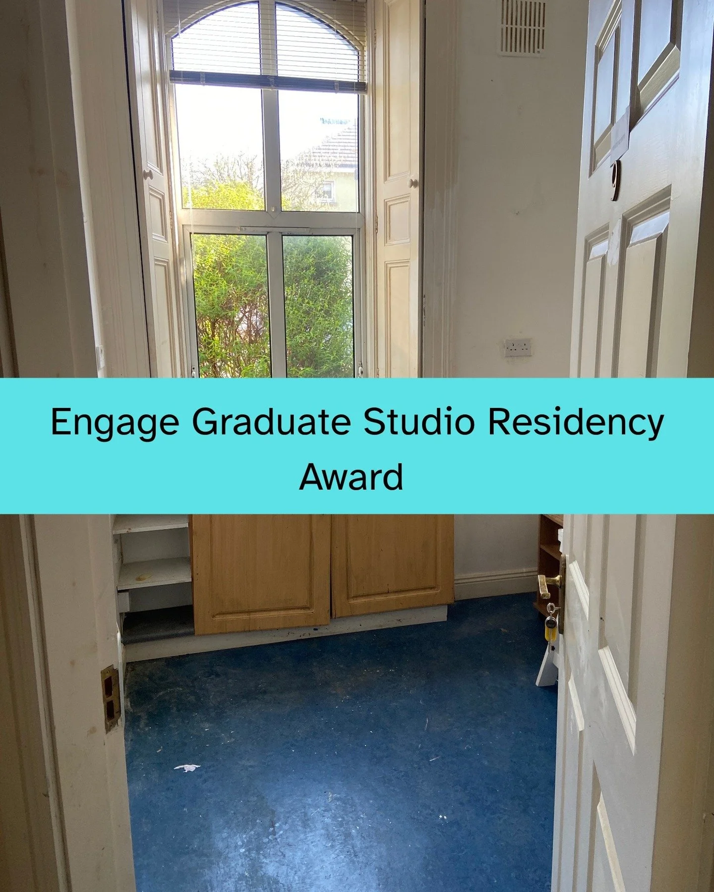 ENGAGE GRADUATE STUDIO RESIDENCY AWARD!!!

Apply now! Graduate Studio Residency Award 2025-2026

Engage Studios, in partnership with Galway City Council are delighted to announce the Engage Graduate Studio Residency Award 2025, a funded 3-month studi