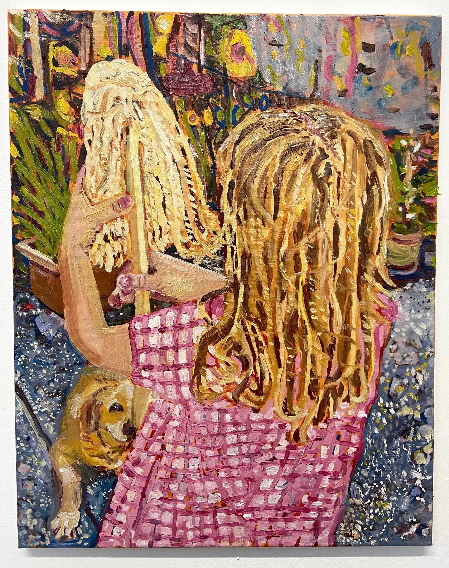 ✨✨Engage Art Studios  is delighted to announce our new summer weekly showcase exhibition, Am Chlann, a selection of intimate oil paintings  preoccupied with motherhood, memory and the passage of time by studio member Vicky Smith. ✨✨

Smith completed 