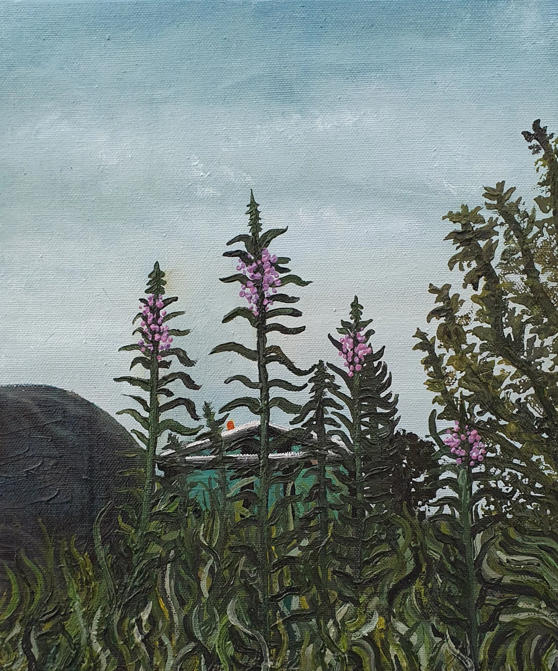 25 'Fireweed'  - oil on canvas - 25x30cm.jpg