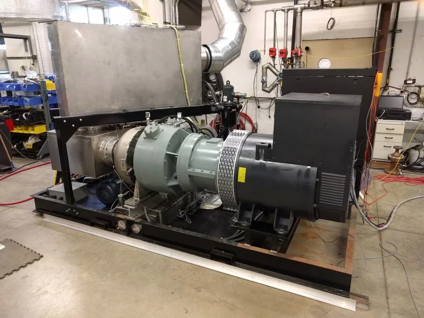 Our 4th generation ICR350 engine with a low speed gearbox. Can also be configured with a high-speed alternator for improved efficiency.