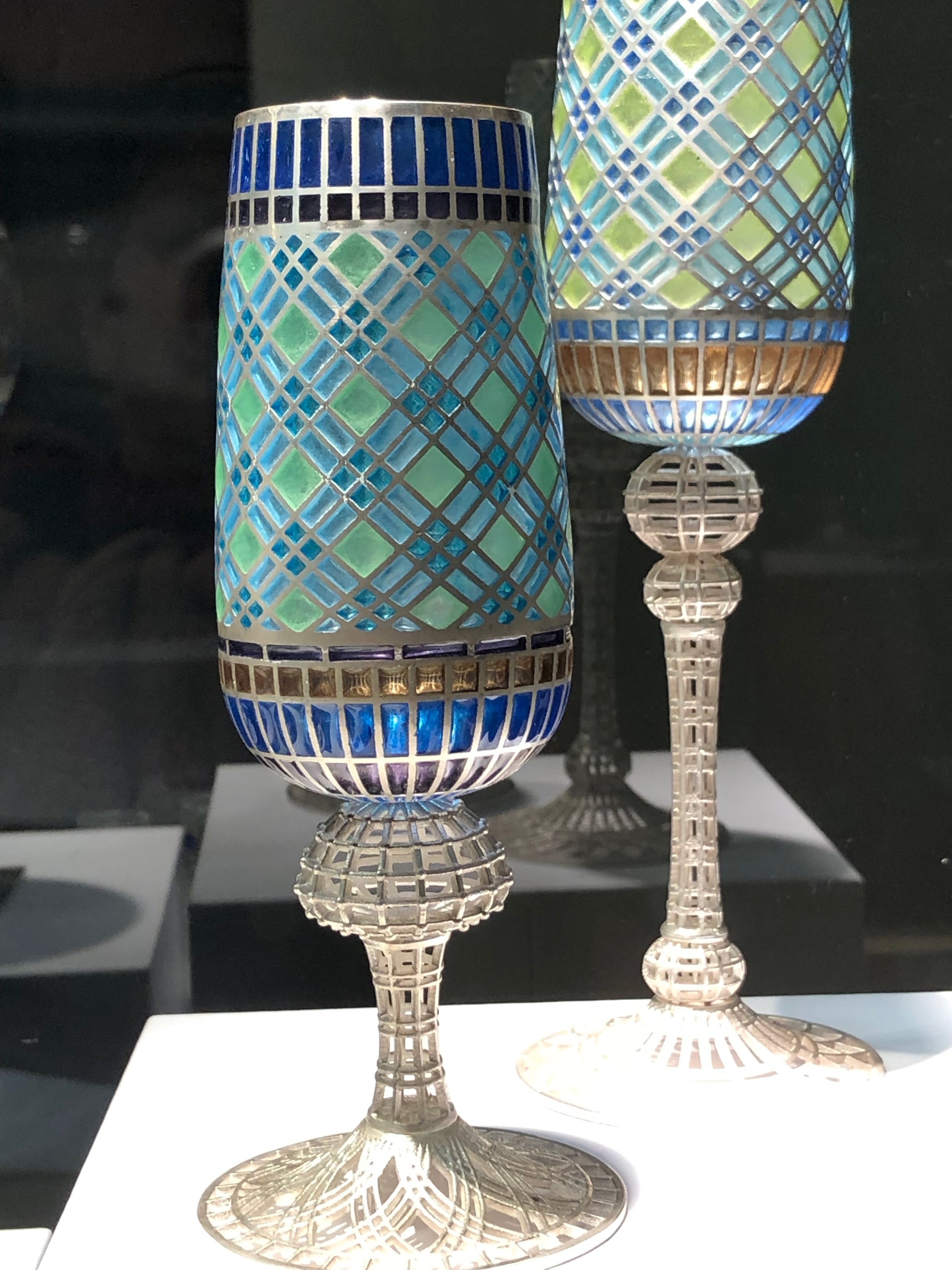 amy roper lyons’s mom explained her plique a jour process to me — way detailed — that she learned from an old russian master before he died. a future investment? gotta save up for these.