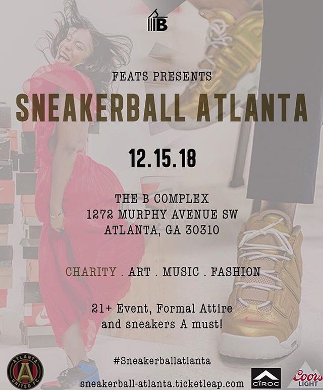 I would like to announce I will be hosting this years 2018 Sneakerball Atlanta!! @sb_atl has created a very special night for you!! @ciroc Open Bar All Night (With A VIP Ticket Purchase), Sneaker Art Installations,  A Sneaker Christmas 🎄 dope silent