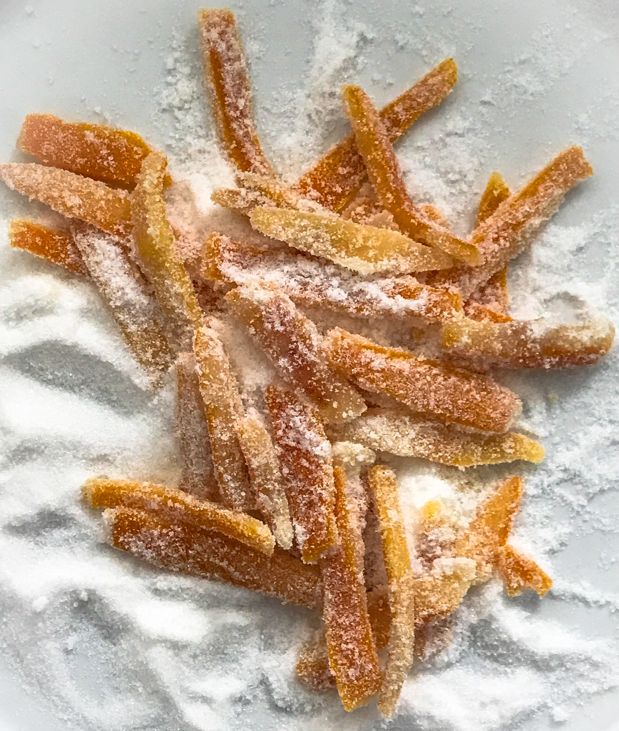 Orange Peel in Sugar